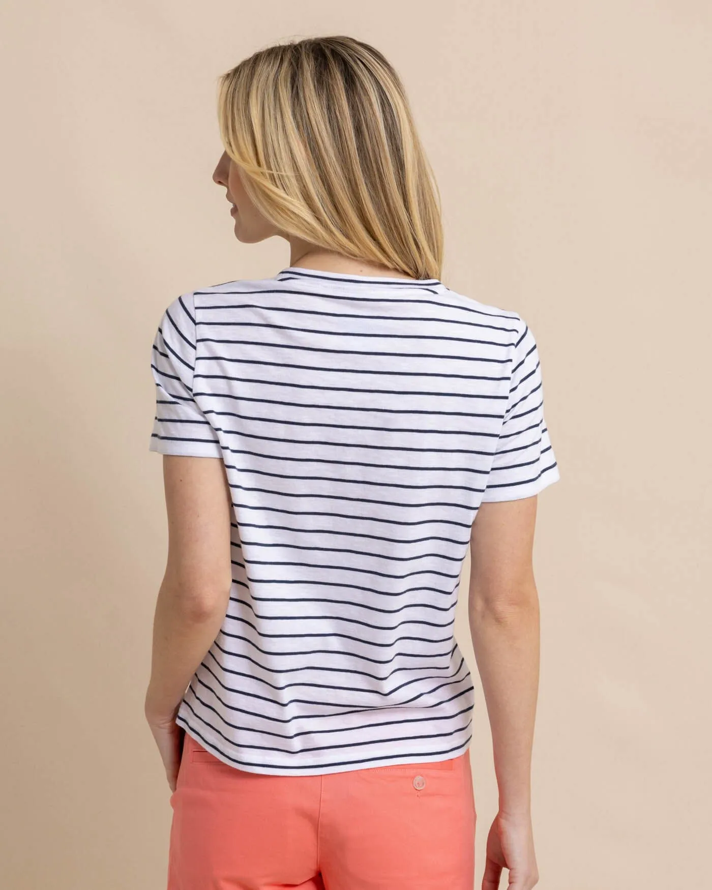 Sun Farer Stripe Crewneck T-Shirt