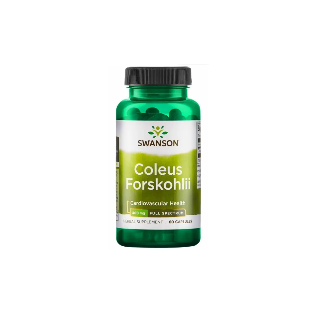 Swanson Swanson Coleus Forskohlii (Indian Nettle) 400mg - 60 capsules