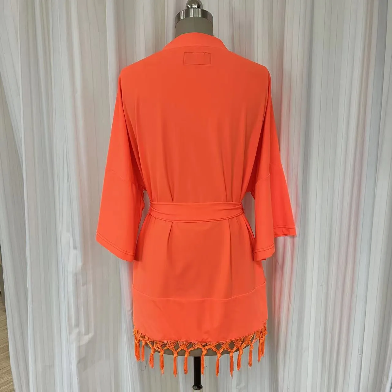 Swimsuit - Cardigan Kimono Car2203S - Fluo orange