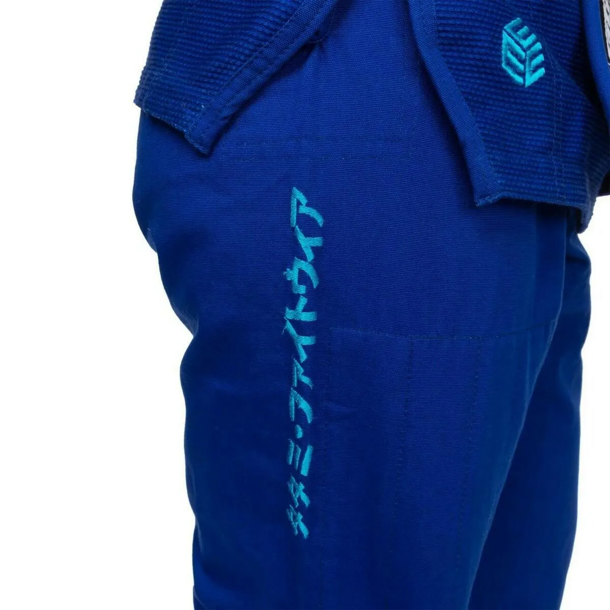 Tatami Fightwear Estilo Black Label Ladies BJJ Gi Blue/Blue