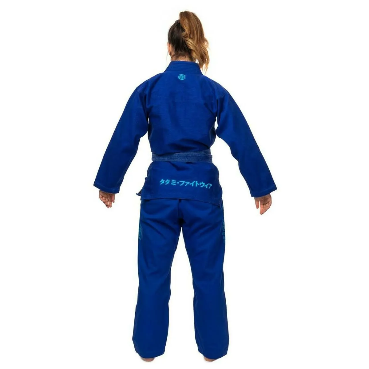 Tatami Fightwear Estilo Black Label Ladies BJJ Gi Blue/Blue