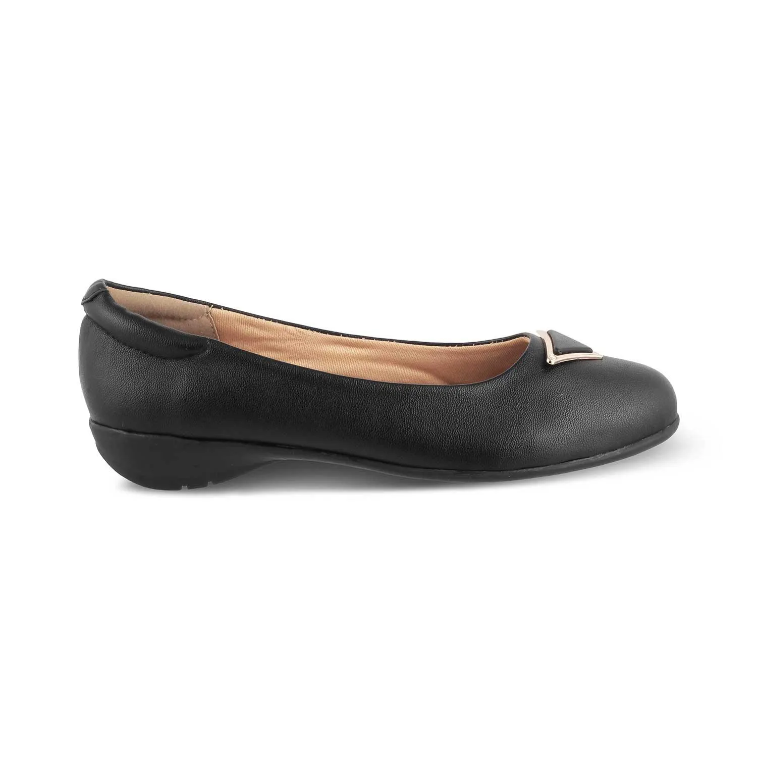 The Cheviz Black Women's Dress Ballerinas Tresmode