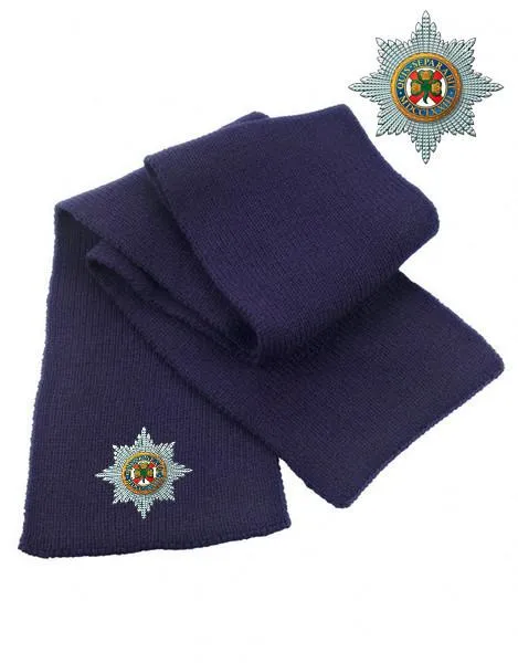 The Irish Guards Heavy Knit Scarf