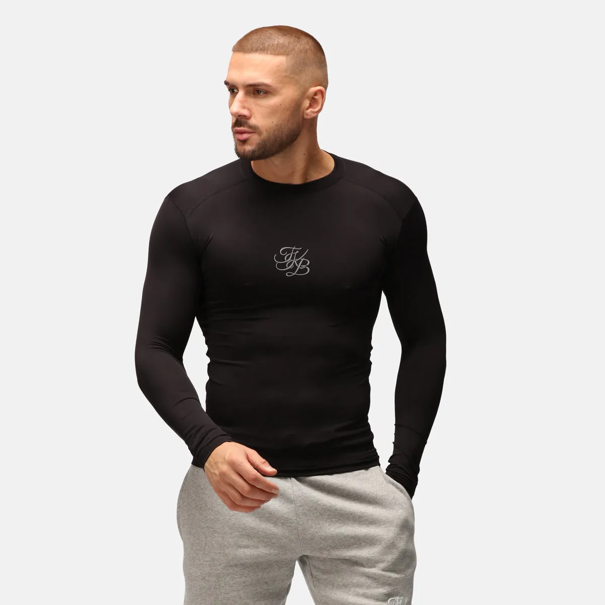 TKB Man Black Base Layer