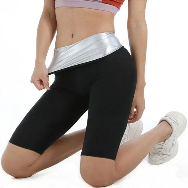 Trendy Sauna Effect Workout Body Shaper Slimming Pants