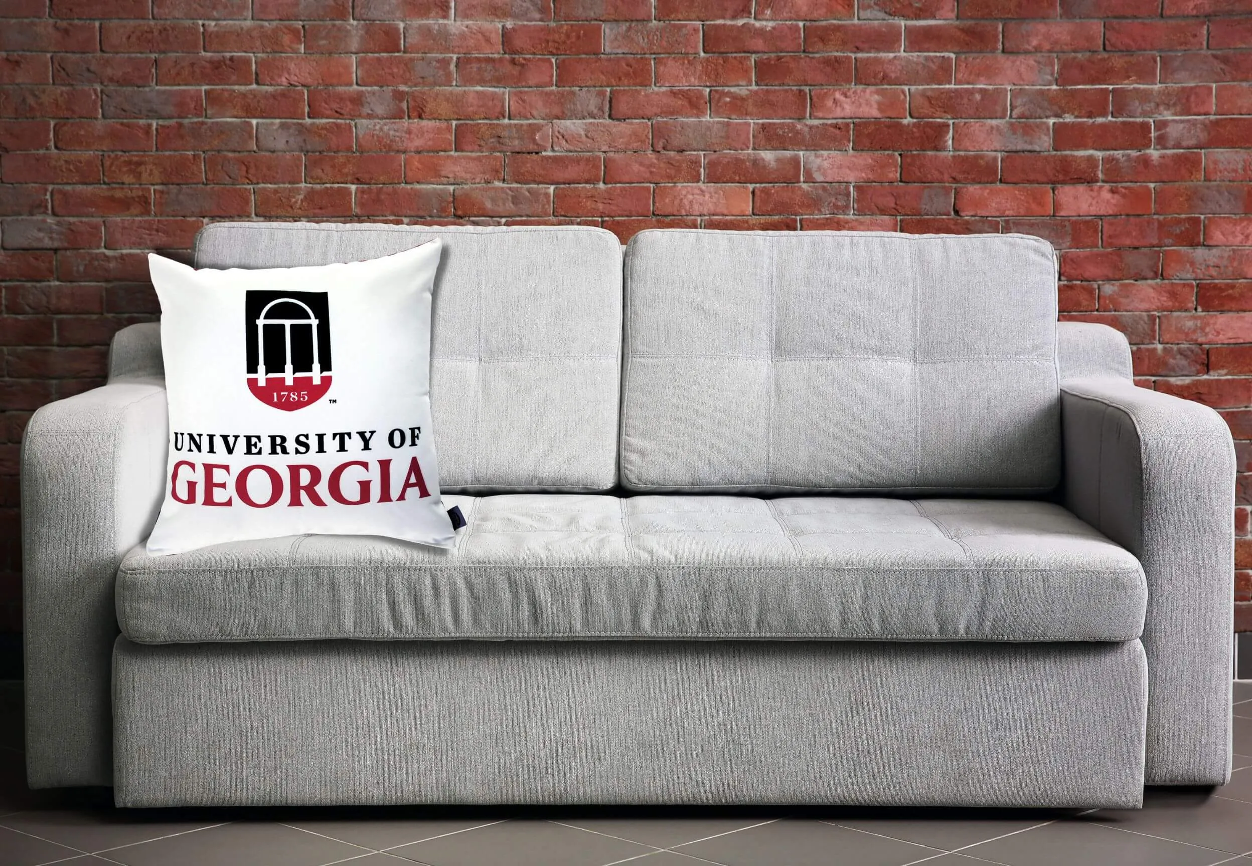 University of Georgia Arch Throw Pillow Cover | ARCH