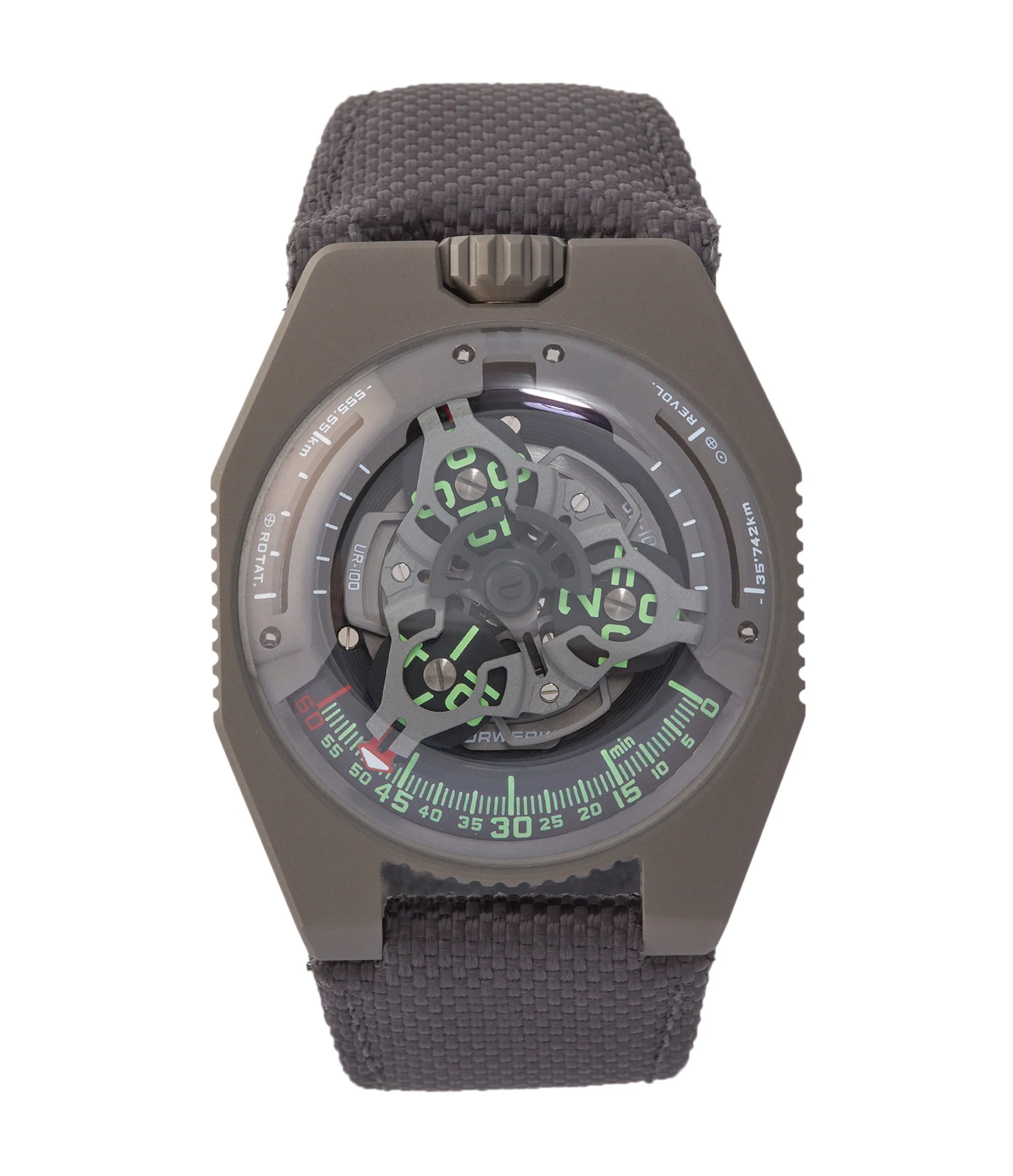 UR-100 Gunmetal | Wandering Hours | Steel