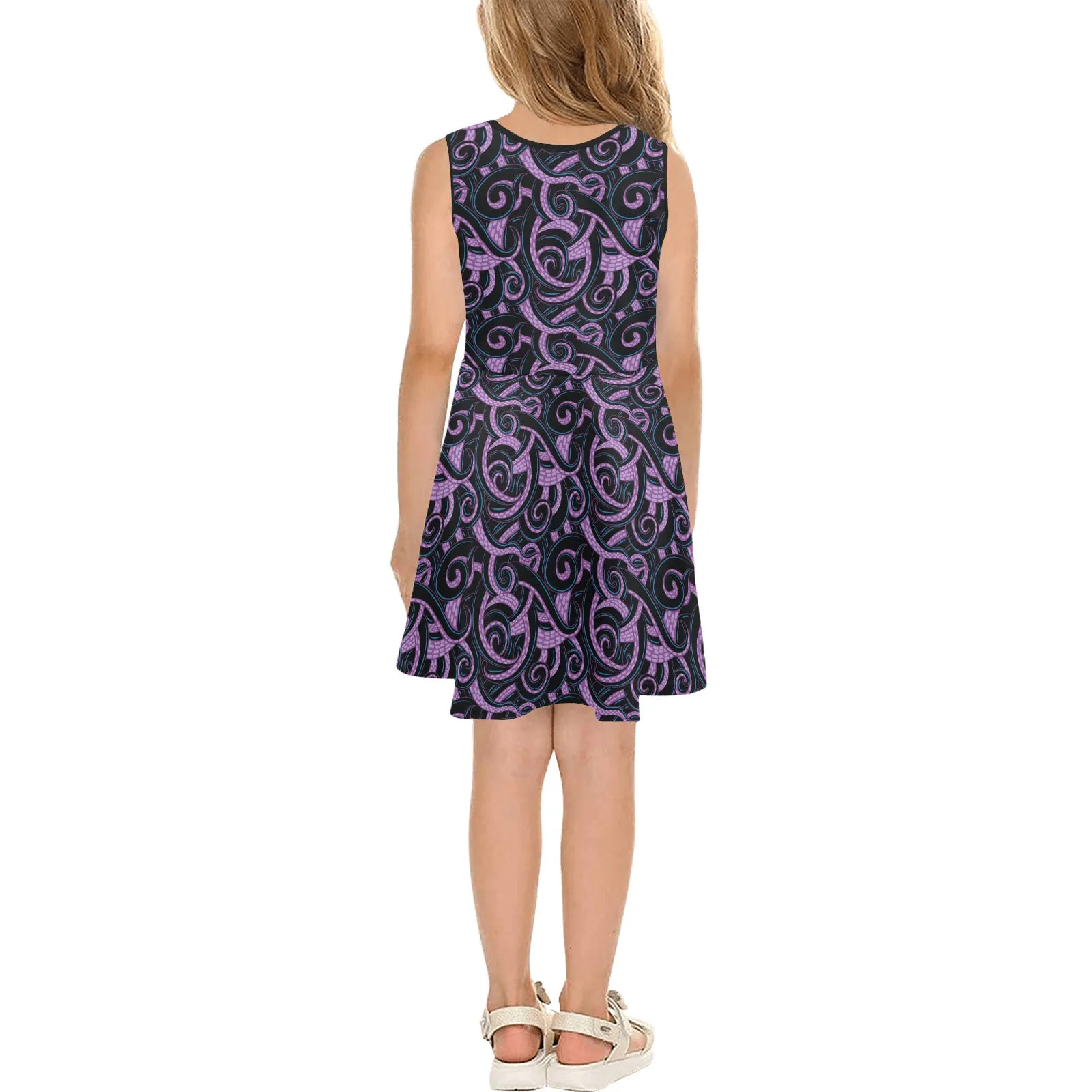 Ursula Tentacles Girls' Sleeveless Sundress