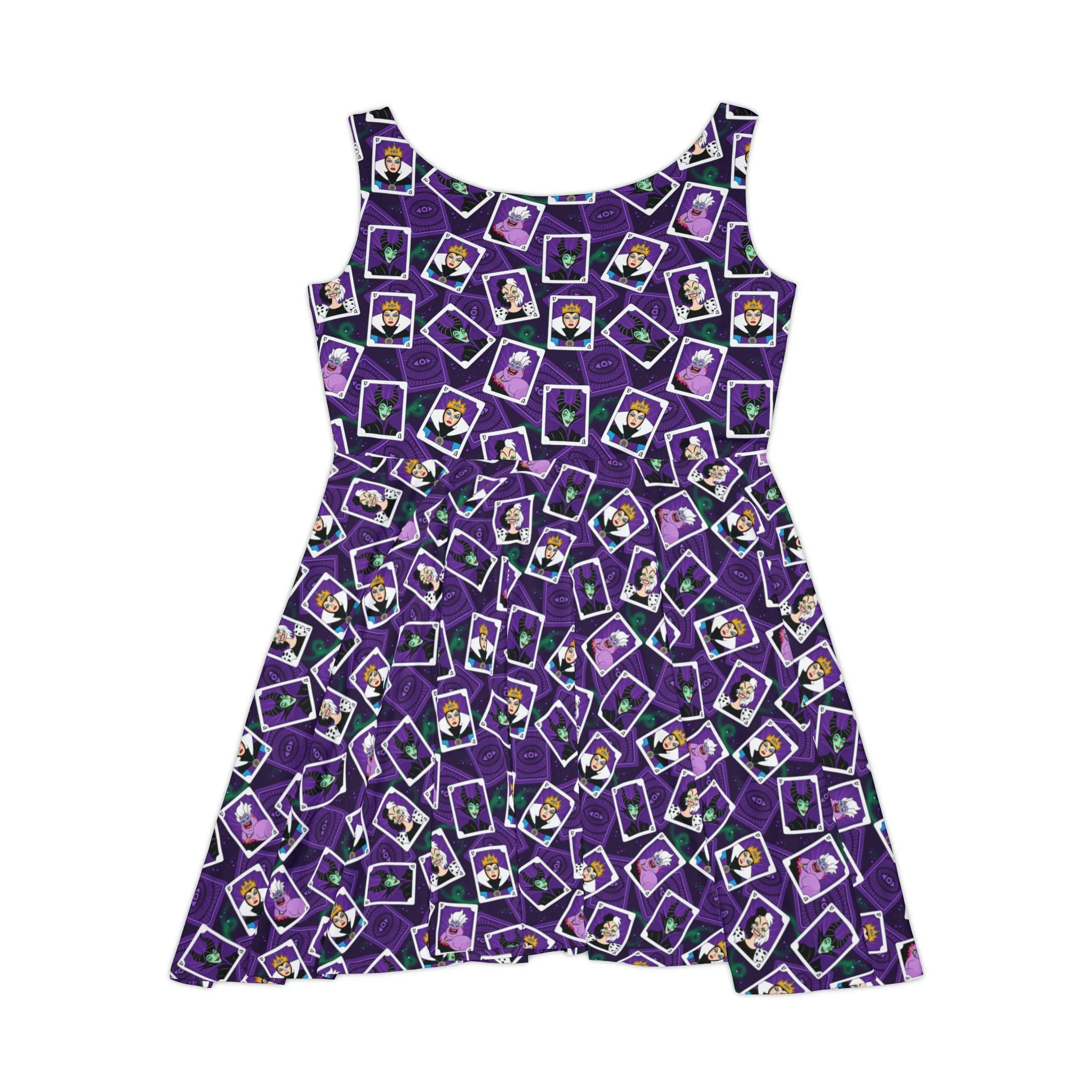 Villains Cards Women's Skater Dress