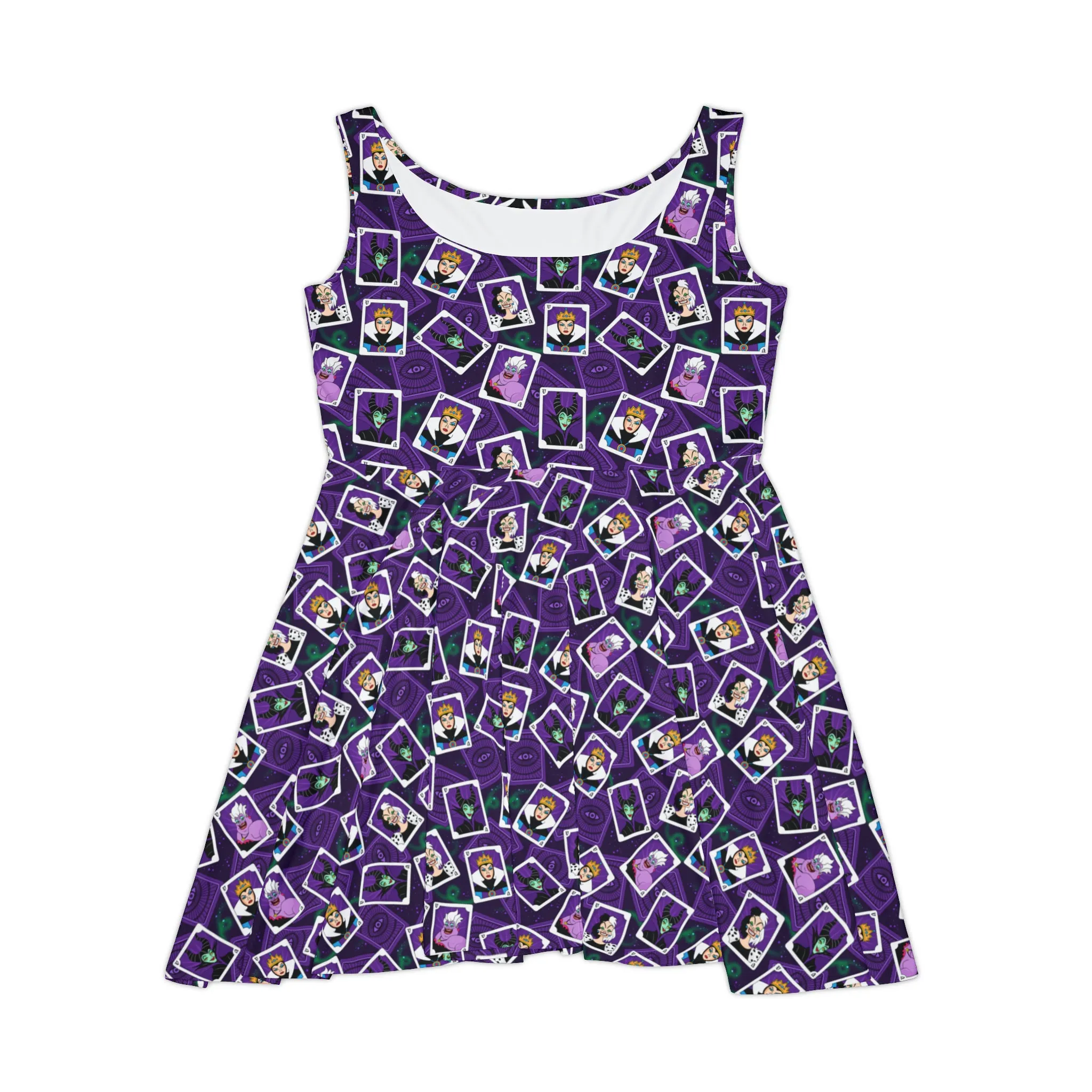 Villains Cards Women's Skater Dress