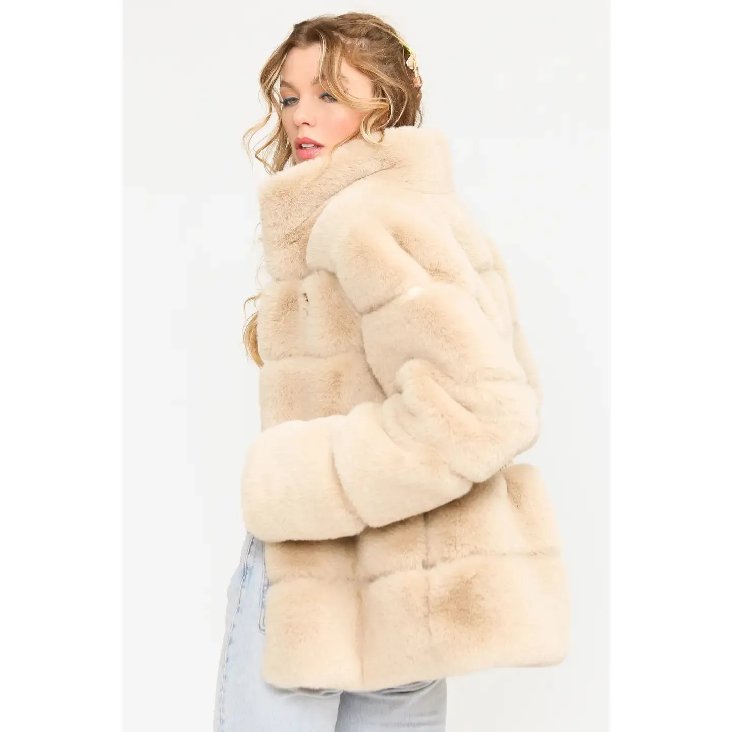 Vintage Faux Fur Jacket