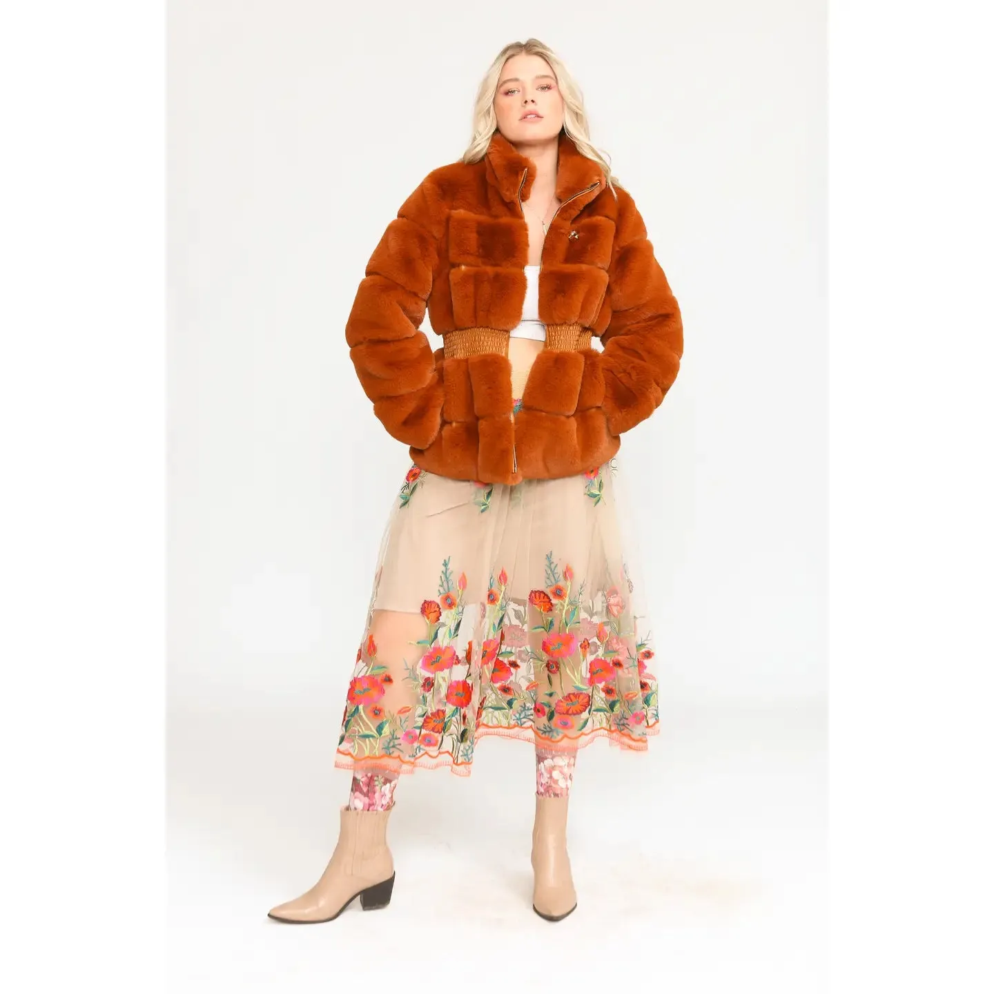 Vintage Faux Fur Jacket