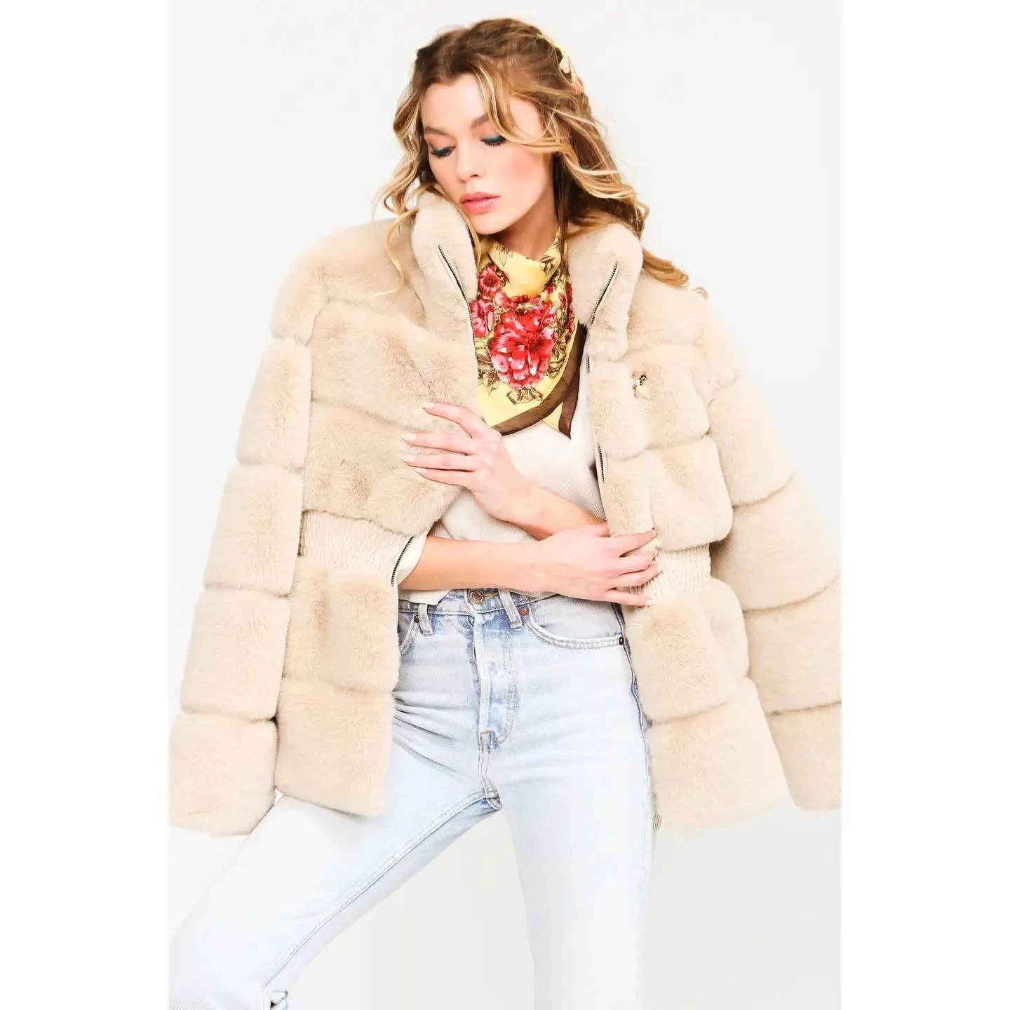 Vintage Faux Fur Jacket