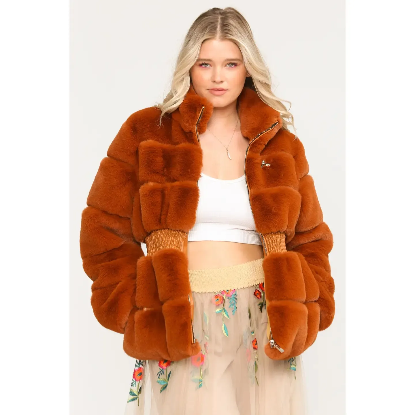 Vintage Faux Fur Jacket