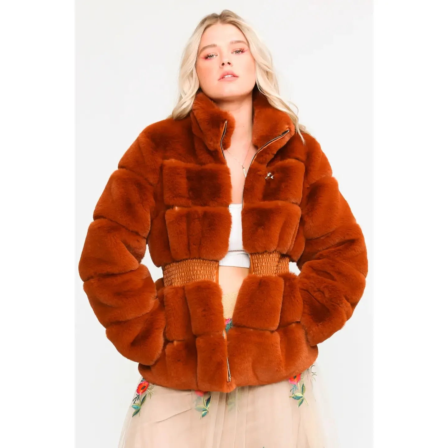 Vintage Faux Fur Jacket