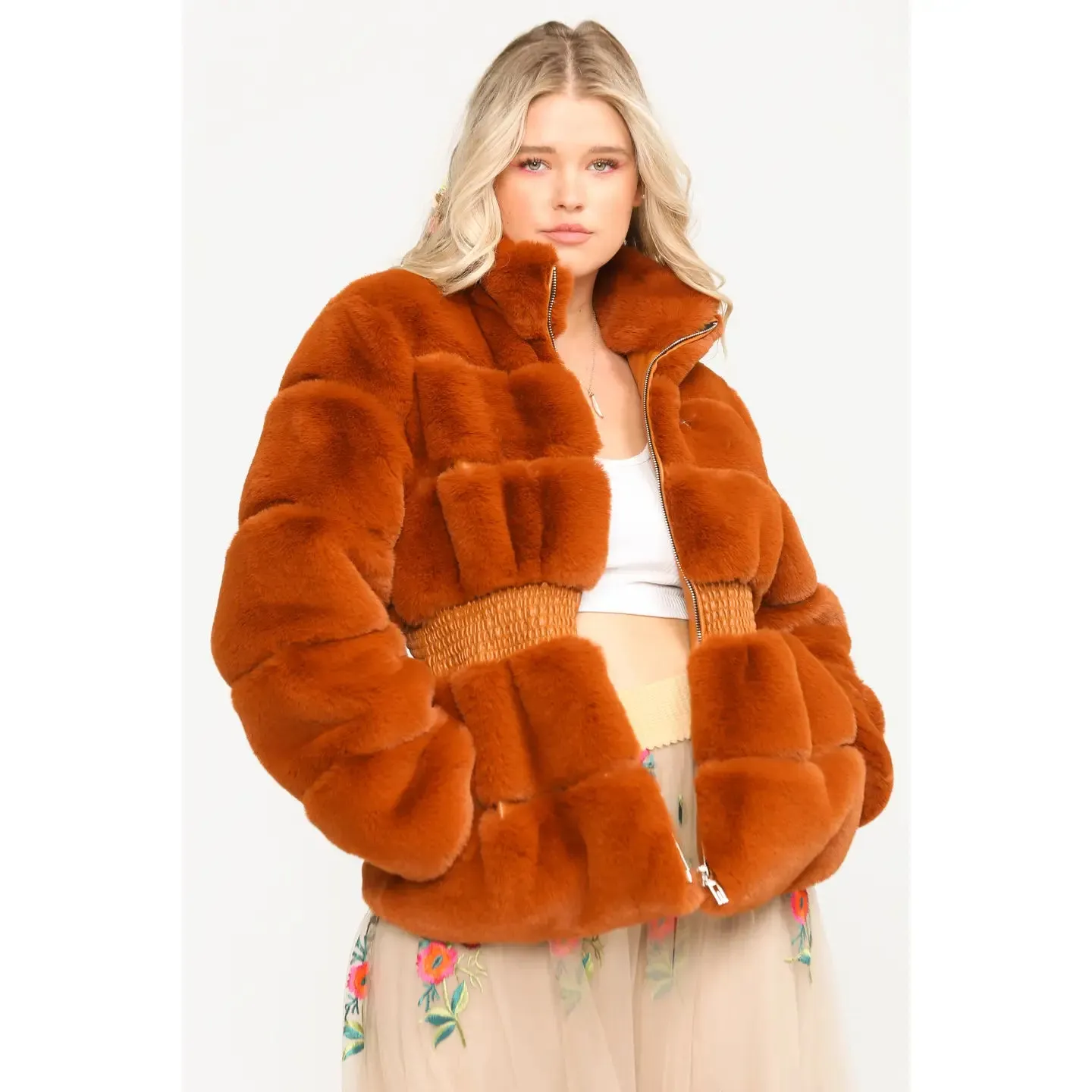 Vintage Faux Fur Jacket