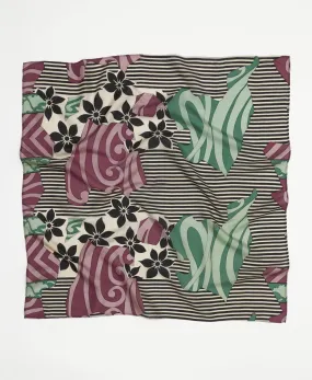 Vintage Silk Square Scarf - No. 240721