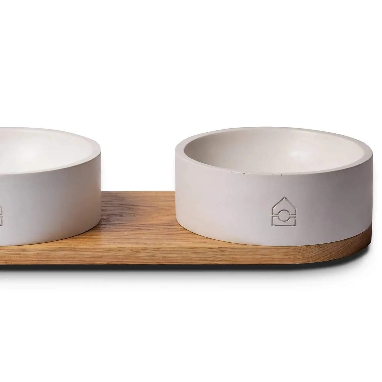 Vuku Double Buffet Luxury Dog Bowls by Labbvenn