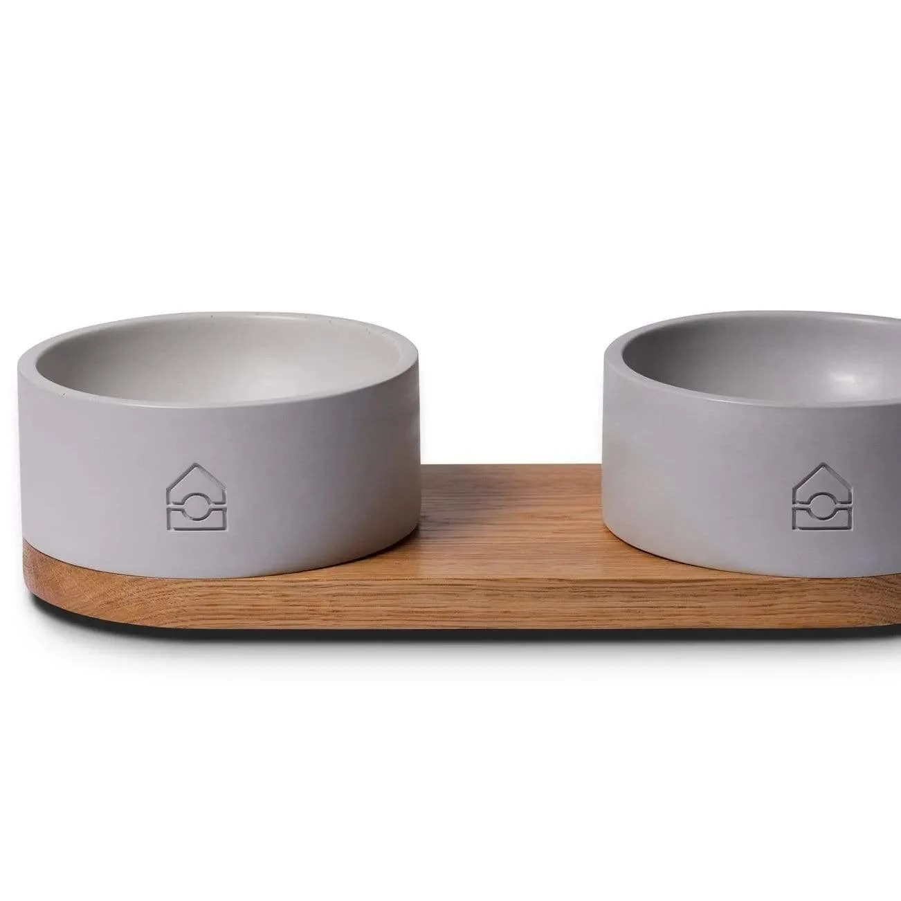 Vuku Double Buffet Luxury Dog Bowls by Labbvenn