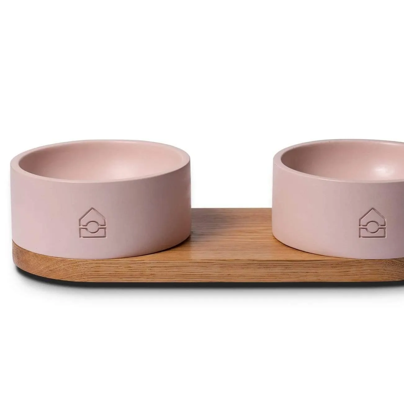 Vuku Double Buffet Luxury Dog Bowls by Labbvenn