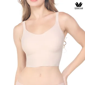 Wacoal Camisole bra บราสวมหัวรูปแบบคอแหลม หลังตรง รุ่น WH9E24 สีเบจ (BE)