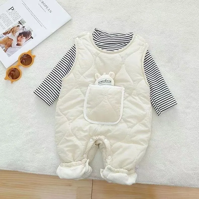 Warm Winter Pocket Overall (three piece set)