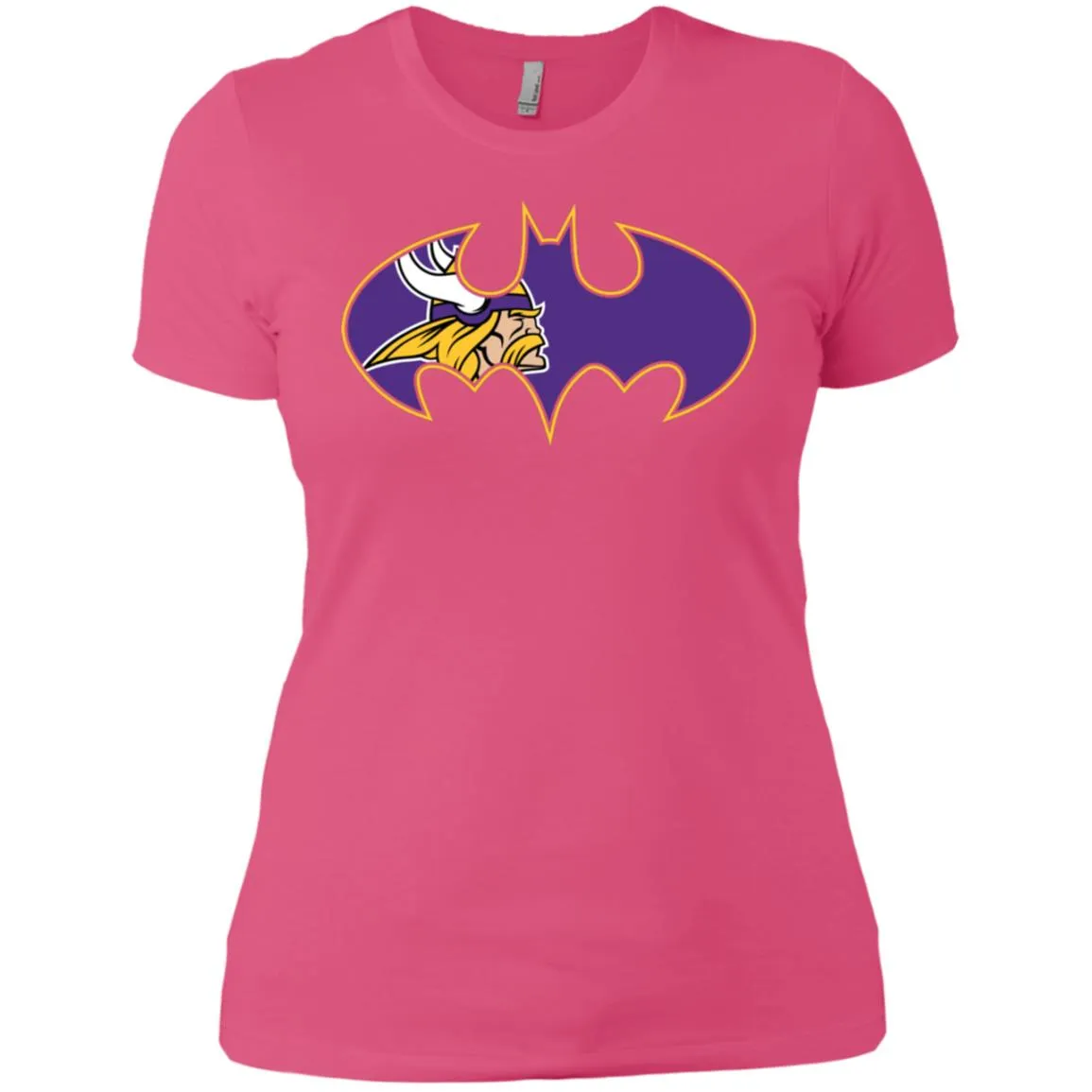 We Are The Minnesota Vikings Batman Nfl Mashup Women Cotton T-Shirt