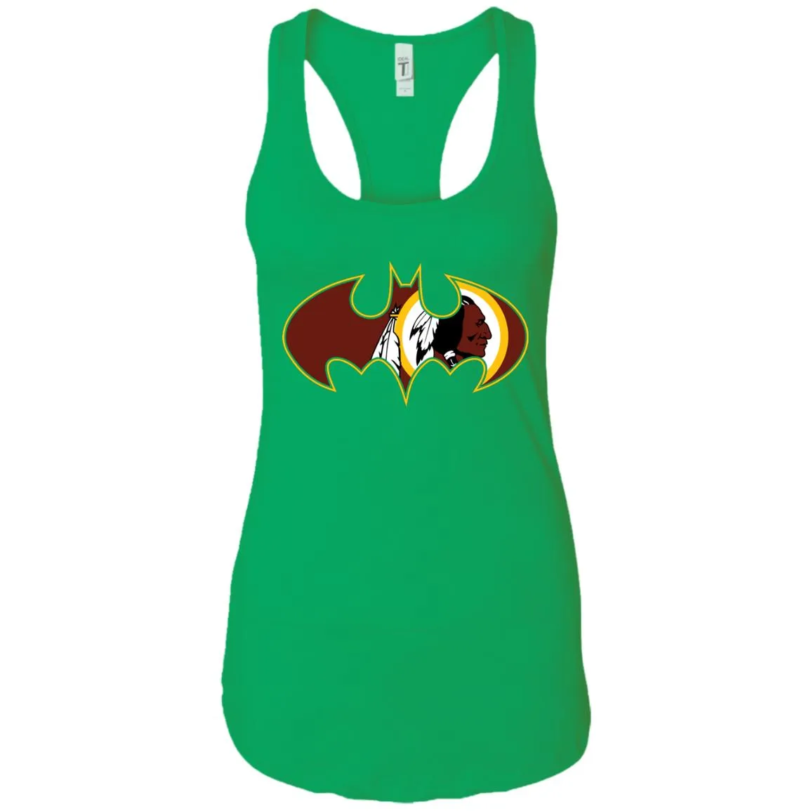 We Are The Washington Redskins Batman Nfl Mashup Women Tank Top