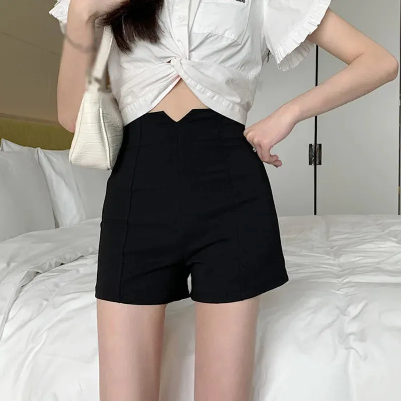 Women's High Waisted Casual Summer Pants Shorts